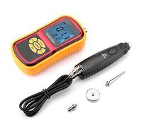 Vibrat Meter, GM63B Vibrat Meter Digital, Mini Vibrat Tester Portátil de Mano, Analizador de Vibraciones con Pantalla LCD, Probador Gau, Con Sondas S y L, Para Relojes Mecánicos/Motores/Ventiladores