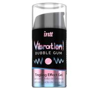 Vibration Bubble Gel Vibrador Líquido 15ml - Estimulante Íntimo Potente con Sabor Chicle Dulce | Aumenta Grosor y Longitud | Efecto Calor y Vibración Duradero | Para Él y Para Ella