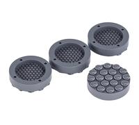 Vibration Control Pad, Washing Machine Anti-Shake Mat, 2.44 inches Shock Absorber Support Feet with Stability Feature, Rubber Dampening Base Easy Install Design, Laundry Protector for Dryer Home Use