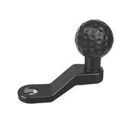 Vibration Lock Base, Bike Clamp Holder Set, Shock Absorb with Adjustable Ball Joint, Heavy Duty Alloy Mount Support, Compact Secure Fit Design, Outdoor Use for Cycling, Travel and Riding Use