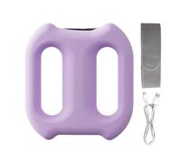 Vibration Massage Ring, Set Of 3pcs, Anillo Fascia Todo Cuerpo, Ergonomic Electric Fascia Massager, Full-Body Fat Burning And Shaping, Deep Tissue Vibrations With Portable Design(Purple)
