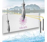 VIBRATIS Varillas de Buscador con Péndulo egipcio Thot - Kit de radiestesia de cobre - Precisión y fiabilidad para geobiología, paranormal y adivinación - Marca francesa