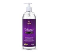 Vibratissimo Play Gel Calentador 1000 ml I Lubricante con efecto cálido I Geles a base de agua I Gel lubricante adecuado para juguetes y condones de látex I lubricación a base de agua