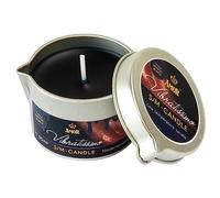 VIBRATISSIMO vela S/M Mystic Black 50 ml | vela de cera de baja fusión color negro | cera de vela de calidad sin olor | vela de goteo para juegos eróticos | vela de masaje romántico para parejas