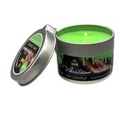 VIBRATISSIMO vela S/M NEON GREEN 50 ml | vela de cera de baja fusión color verde neón | cera de vela de calidad sin olor | vela de goteo para juegos eróticos | vela de masaje romántico para parejas