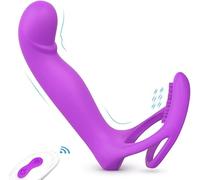 Vibratórî Massaggiatóre Próstatico, silicona Vibràtóre con 9 modos de vibración, suave vibratri para mujer y hombre Estimulación Clitòridea y Puntó G Massaggiatóre