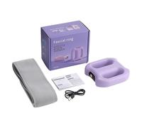 vibratorio para Ejercicios: Dispositivo eléctrico Recargable, Soporte de Correa ergonómica, Modos de vibración, Herramienta para Entrenamiento Muscular glúteos, Espalda, m