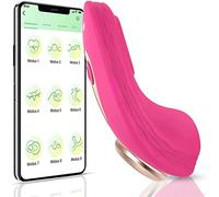 Víbrạtr Par APP Remote Control - Silicona Masajeador Vîbrtoi Ré Sêss Mini Modos de Vibración, Stímōlātré Clìtőrīdé/Púntø G, para mujer pareja y hombre (Pink)