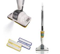 VIBRATWIN Dual Action Limpiadora de Suelos Eléctrica de Doble acción Friega, Frota, Limpia y Rejuvenece todas las Superficies de Madera, Piedra, Moqueta, Mármol (VIBRATWIN)
