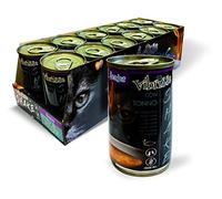 Vibrisse Shake Senior+ Tuna con Extra Vitamin-c Cat Food 12 x 135 gr
