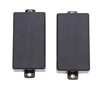 Vibrivio 1 pieza de puente fijo de 6 cuerdas para bajo eléctrico de 52 mm, guitarra acory, puente de guitarra, puente de cuerda, construcción de metal