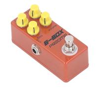 Vibrivio B Box - Pedal de preamplificador, mini efecto único con función de sobremarcha, piezas de repuesto para guitarra eléctrica, diseño compacto, ideal para guitarristas