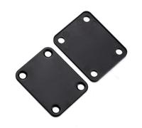 Vibrivio Juego de retenedores de árbol de cuerdas de guitarra, accesorios para guitarra eléctrica, árbol de cuerda de rodillo de metal, placa de cuello, placa de enchufe de gato cargado, tornillos de