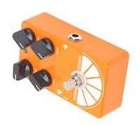 Vibrivio Overdrive Pedal The Big Orange - Guitarra eléctrica True Bypass, instrumento musical, diseño compacto, sonido, piezas de guitarra