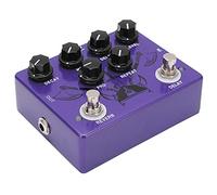 Vibrivio Pedal de efecto de guitarra Reverb Digital Delay 2 en 1 True Bypass Accory para un solo instrumento, diseño compacto, ideal para músicos e intérpretes
