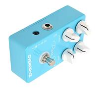 Vibrivio Pedal Overdrive para guitarra eléctrica, ecualizador de efecto True Bypass, acories de instrumentos musicales, diseño compacto, ideal para guitarristas