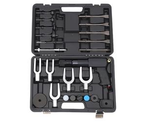 Vibro Juego de martillo cincelador de aire comprimido, martillo neumático, trituradora de hormigón, articulación esférica, herramienta de reparación de coche, removedor de punto plano, cincel, avión