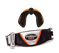 Vibro Shape original - Banda reductora de masaje con efecto sauna - Banda adelgazante vibratoria con sistema de calor, moldeadora de abdominales