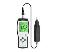 Vibrómetro digital AS63B, probador portátil con medición de velocidad aceleración