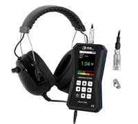 Vibrómetro PCE-VT 3850 con registro de datos y sensor externos/Medición valor pico/Para máquinas e instalaciones/Opcional: Certificado de calibración ISO/Software/PCE Instruments