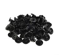 Vibsky 100 piezas de parachoques para clips de guardabarros para Toyota, remaches de cabeza de 20 mm, se adapta a agujeros de 7 mm