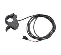 Vibsky Acelerador de 3 cables del acelerador del pulgar para el manillar de la E-Bike Scooter 22mm (SM)