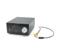 Vibsky Amplificador de potencia portátil de onda corta de 12-15 V 100 W con filtro de paso bajo de 4 niveles para radios ICOM y XIEGU, rango de frecuencia de 2 MHz-30 MHz