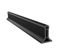 Vibsky Barrera de agua para plato de ducha y fregadero, tira curvada antibanda con fuerte adherencia, goma Tpe flexible, 2 m de largo, reutilizable y Sy Cln, Ay