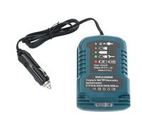 Vibsky Cargador de batería de litio portátil de 18 a 22 V para modelos DEWALT de 18 V y 20 V, carga de coche con protección de sobrecarga