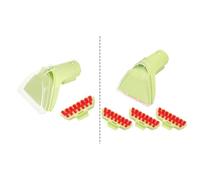 Vibsky Cepillo de repuesto para tapicería de 4 pulgadas, color verde pequeño 1400B 4075 1425 2458 3194 3353