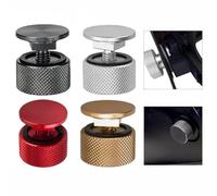 Vibsky Cierres de casco de aleación de aluminio de 11,3 mm para campana de soldadura de tuberías, plateado/negro/rojo/dorado (opcional)