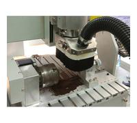 Vibsky Cubierta antipolvo de doble puerta para máquina de grabado CNC Router 80 mm, acero inoxidable con cepillo de nailon