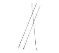Vibsky Cucharas medidoras de polvo de laboratorio, 3 unidades, diseño de | Juego de 3 cucharas, 22 cm de longitud, construcción de acero inoxidable, anticorrosión, medición precisa