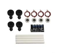 Vibsky DC 5V Cuatro Boquilla Humidificador PCB, 108KHz Atomization Control Board con Indicador LED DIY Sistemas Hidratantes