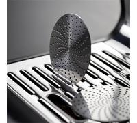 Vibsky Espresso Puck Screen - Filtro de café de acero inoxidable de doble capa de 08 mm, 51 mm, 53 mm, 58 mm