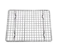 Vibsky Estante universal de acero inoxidable para horno, rejilla de cocción multicapa resistente para una distribución uniforme del calor y circulación del aire