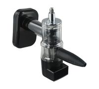Vibsky Exprimidor de masticación universal para batidoras de pie, extractor de prensa lenta en frío, separa pulpa para verduras de hoja verde, frutas duras, fácil de limpiar