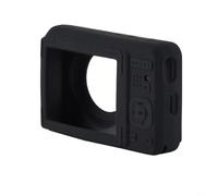 Vibsky Funda protectora de silicona ligera para Kodak Pixpro FZ55, funda flexible contra arañazos e impactos, diseño delgado (negro)
