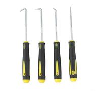 Vibsky Juego de 4 piezas de selección de sello de aceite y gancho para mantenimiento de coches y bicicletas, herramientas de acero