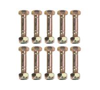 Vibsky Juego de pernos y tuercas para sopladores de nieve Ariens Pro modelo 52100100-5/16 pulgadas para máquinas de 26, 28, 32 y 66 pulgadas, paquete de 4, 6 o 10