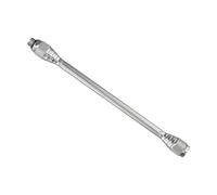 Vibsky Kit de farol de gas para exteriores con tanque vacío y varilla de extensión para camping y senderismo, para recipientes de isobutano EN417 con válvula Lindal