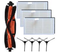 Vibsky Kit de repuesto de cepillo lateral principal y filtro para robot aspirador MOVA S800, E20 Series y Trouver E20 Series