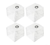 Vibsky Kit de repuesto para bolsas de polvo EZVIZ Robot para RC3 Plus RE4 Plus, generosa capacidad de 4 L para cambios menos frecuentes