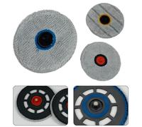 Vibsky Kit de soporte de fregona de repuesto y almohadillas de microfibra para Dreame Matrix10 para aspiradora Ultra, paquete de 3 (negro)