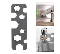 Vibsky Llave de núcleo de válvula aireadora de acero inoxidable para desmontaje e instalación de grifo de baño (2 unidades)