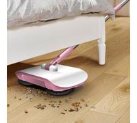 Vibsky Máquina de barrido manual y aspiradora robótica con escoba y trapeador para una limpieza eficiente del suelo en sala de estar, cocina, dormitorio