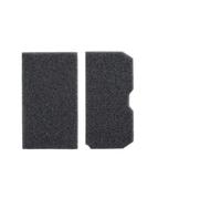 Vibsky Paquete de 6 filtros de pelusa para secadora Blomberg TKF 1350 7340 7350 7459, para piezas de secadora Elektra, trampa de esponja de alta olor negro