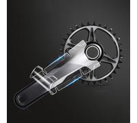 Vibsky Pegatinas protectoras de manivela de bicicleta, película TPH, compatible con SRAM GX/XT/XTR, Race Face, E*thirteen, bielas de fibra de carbono