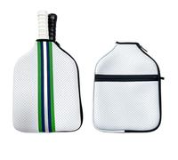 Vibsky Pickleball - Funda de neopreno para remo, 9.4 x 12.2 pulgadas, para palas Franklin y Selkirk, color blanco, negro, multicolor