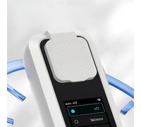 Vibsky Refractómetro digital para medidor de contenido de azúcar Brix con pantalla IPS a color de 1.54 pulgadas, recargable tipo C, rango del 0% al 55%, precisión del 0.2%, para la industria de jugos